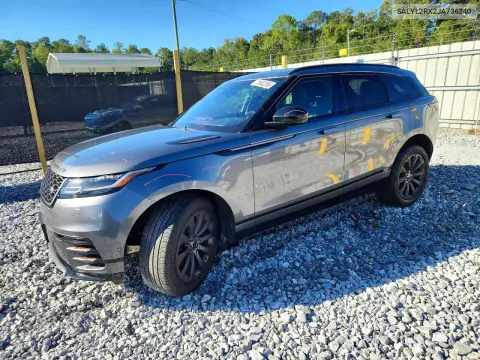 SALYL2RX2JA736240 — 2018 Land Rover Range Rover Velar, Передняя часть, фото до ремонта