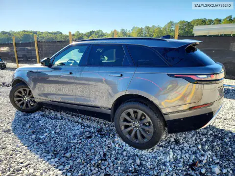 2018 Land Rover Range Rover Velar R-Dynamic Se VIN SALYL2RX2JA736240 фото 2