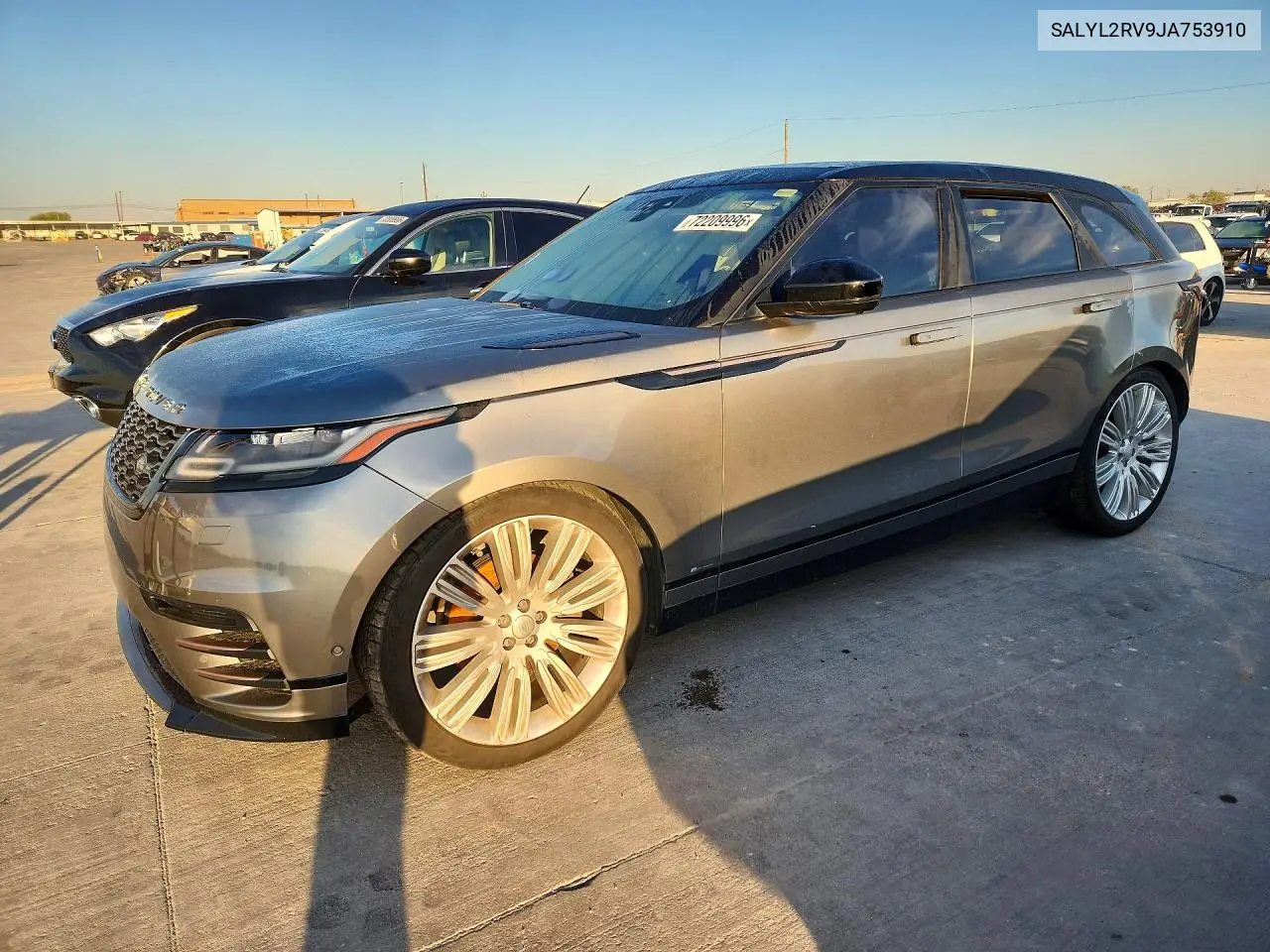 2018 Land Rover Range Rover Velar R-Dynamic Se VIN SALYL2RV9JA753910 фото 1