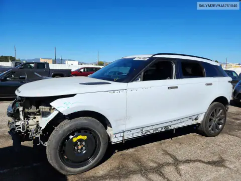 SALYM2RV9JA751040 — 2018 Land Rover Range Rover Velar, Передняя часть, фото до ремонта