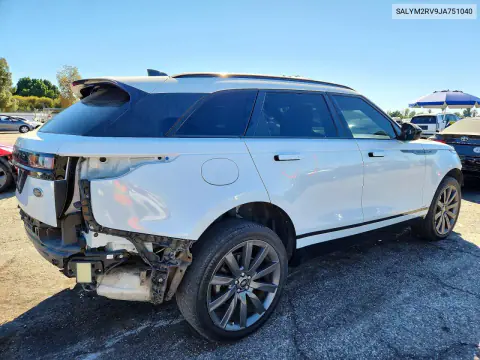 2018 Land Rover Range Rover Velar R-Dynamic Hse VIN SALYM2RV9JA751040 фото 3