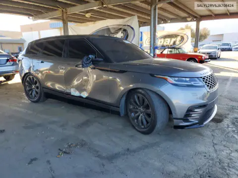 2018 Land Rover Range Rover Velar R-Dynamic Se VIN SALYL2RV6JA708424 фото 4