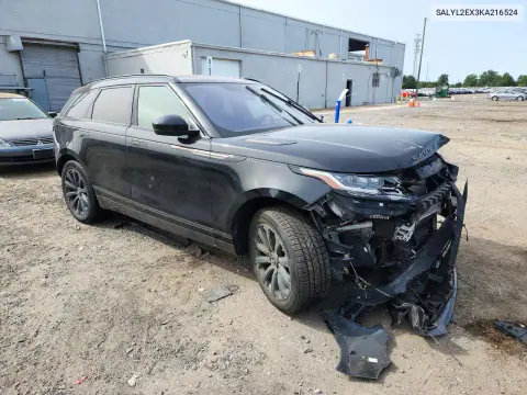 2019 Land Rover Range Rover Velar R-Dynamic Se VIN SALYL2EX3KA216524 фото 4