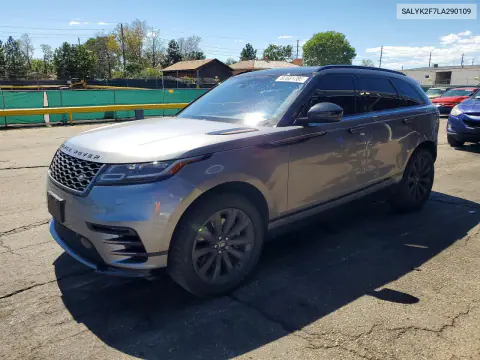 SALYK2FV7LA290109 — 2020 Land Rover Range Rover Velar, Сторона, фото до ремонта