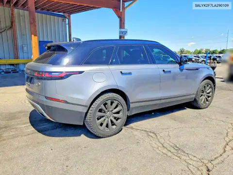 2020 Land Rover Range Rover Velar R-Dynamic S VIN SALYK2FV7LA290109 фото 3