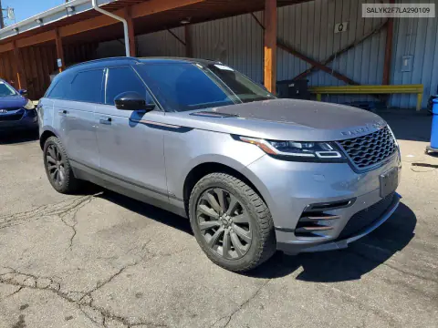 2020 Land Rover Range Rover Velar R-Dynamic S VIN SALYK2FV7LA290109 фото 4
