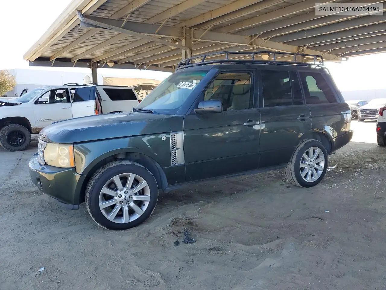 2006 Land Rover Range Rover Supercharged VIN SALMF13446A234495 фото 1