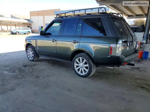 2006 Land Rover Range Rover Supercharged VIN SALMF13446A234495 фото 2