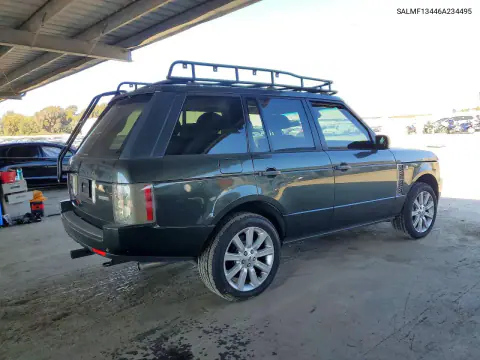 2006 Land Rover Range Rover Supercharged VIN SALMF13446A234495 фото 3