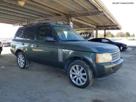 2006 Land Rover Range Rover Supercharged VIN SALMF13446A234495 фото 4