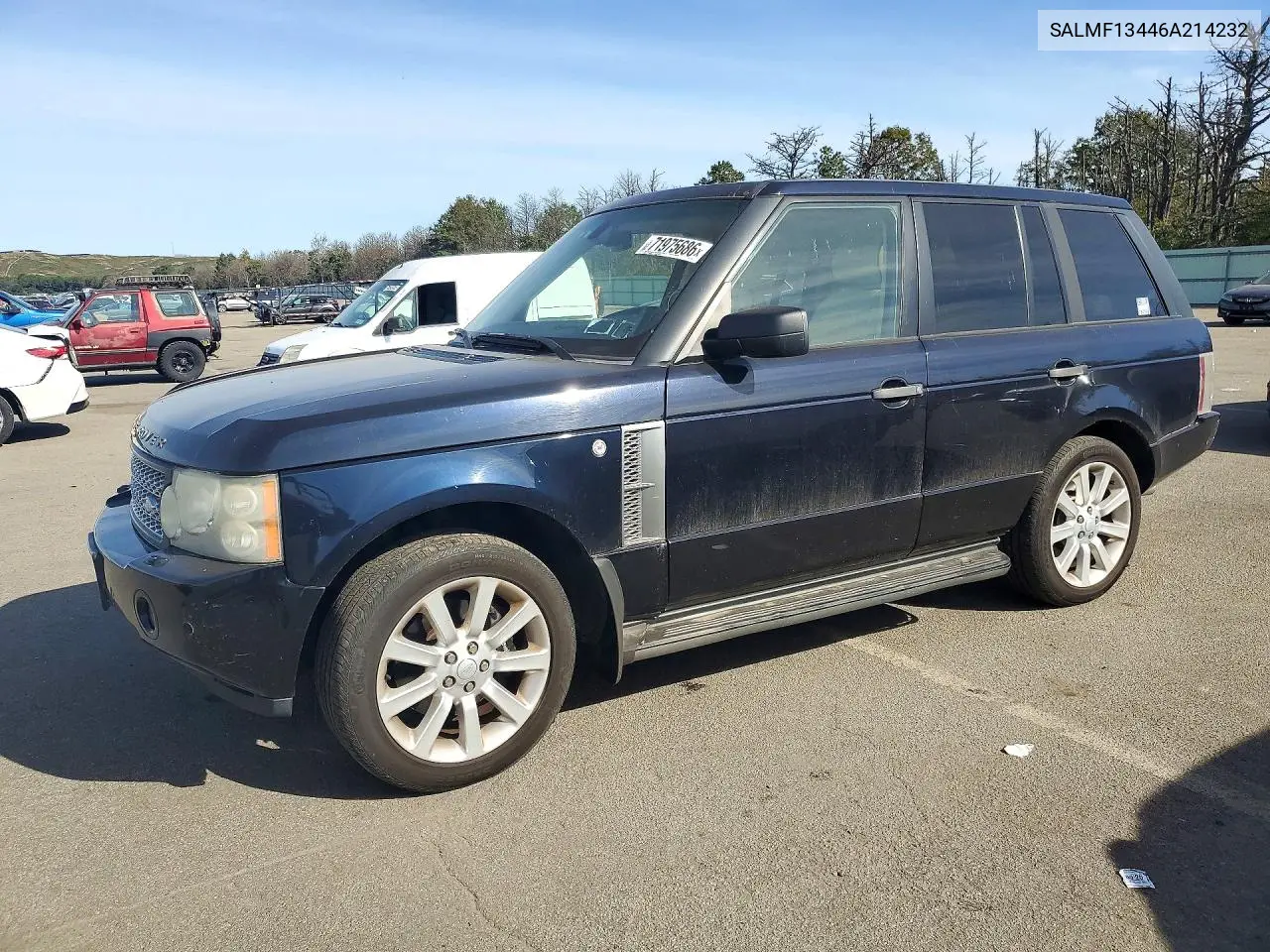 2006 Land Rover Range Rover Supercharged VIN SALMF13446A214232 фото 1