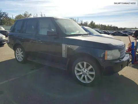 2006 Land Rover Range Rover Supercharged VIN SALMF13446A214232 фото 4