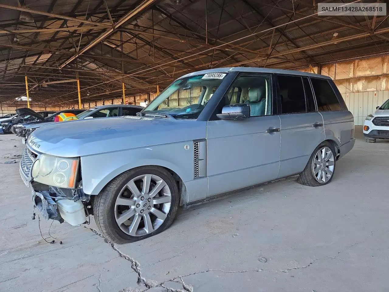 SALMF13428A268518 Land Rover Range Rover 2008 — повреждение Передняя часть, фото до ремонта