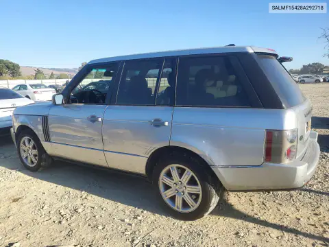 SALMF15428A292718 — 2008 Land Rover Range Rover, фото 2 с аукциона Copart, Сторона