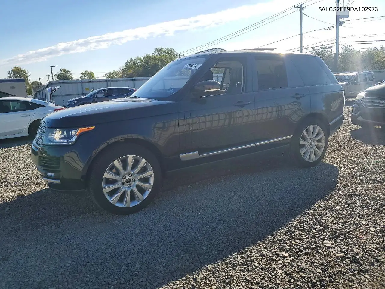 2013 Land Rover Range Rover Supercharged VIN SALGS2EF9DA102973 фото 1
