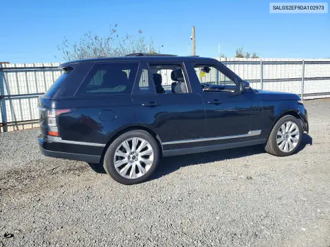 2013 Land Rover Range Rover Supercharged VIN SALGS2EF9DA102973 фото 3