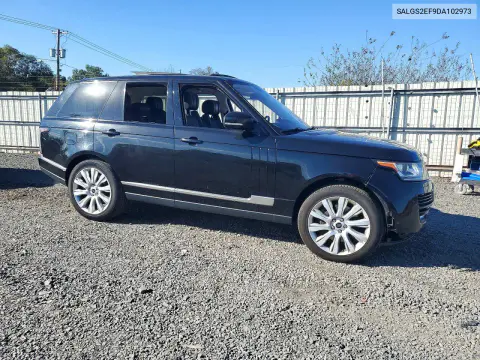 2013 Land Rover Range Rover Supercharged VIN SALGS2EF9DA102973 фото 4