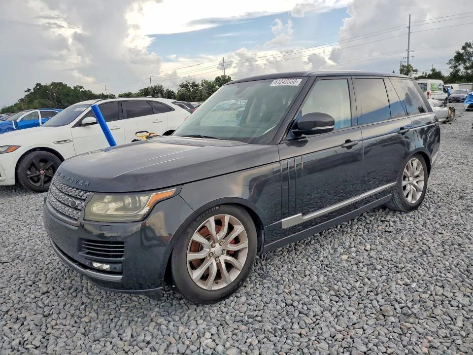 2014 LAND ROVER RANGE ROVER VIN SALGS2WF3EA176129 фото 1