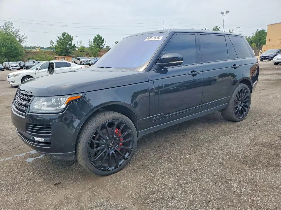2014 LAND ROVER RANGE ROVER VIN SALGV3TF4EA194737 фото 1