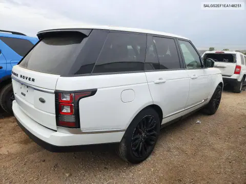 2014 Land Rover Range Rover Supercharged VIN SALGS2EF1EA148251 фото 3