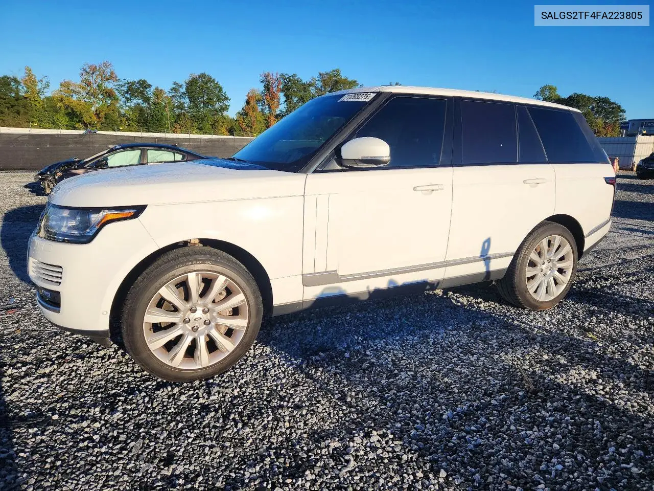 2015 Land Rover Range Rover Supercharged VIN SALGS2TF4FA223805 фото 1