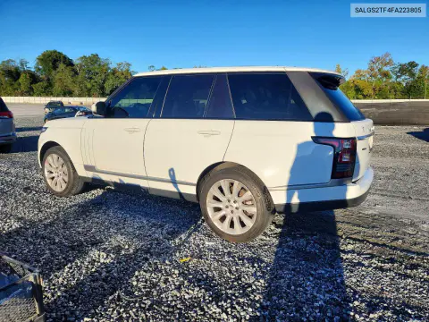 2015 Land Rover Range Rover Supercharged VIN SALGS2TF4FA223805 фото 2