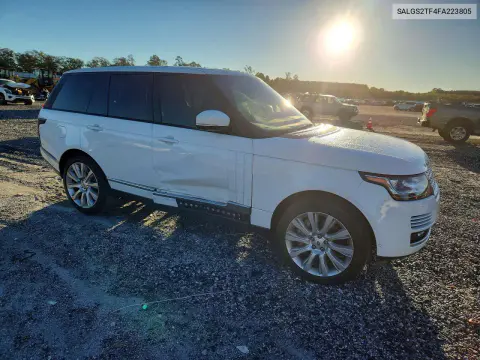 2015 Land Rover Range Rover Supercharged VIN SALGS2TF4FA223805 фото 4