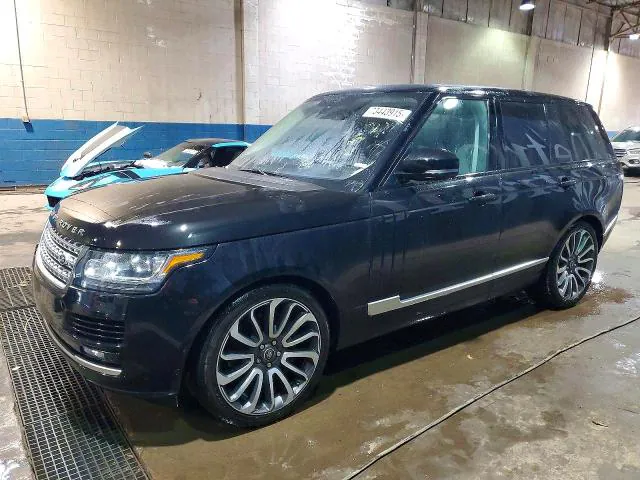 2016 LAND ROVER RANGE ROVER VIN SALGS2EFXGA286759 фото 1