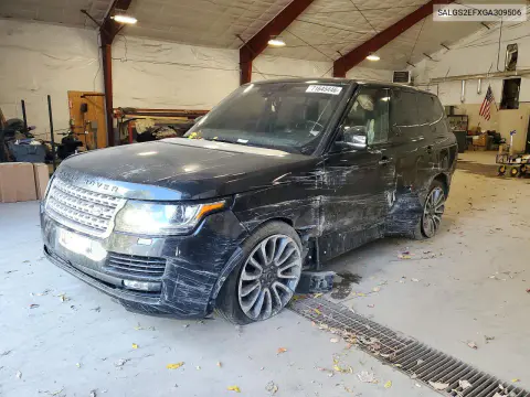 SALGS2EFXGA309506 — 2016 Land Rover Range Rover, Сторона, фото до ремонта