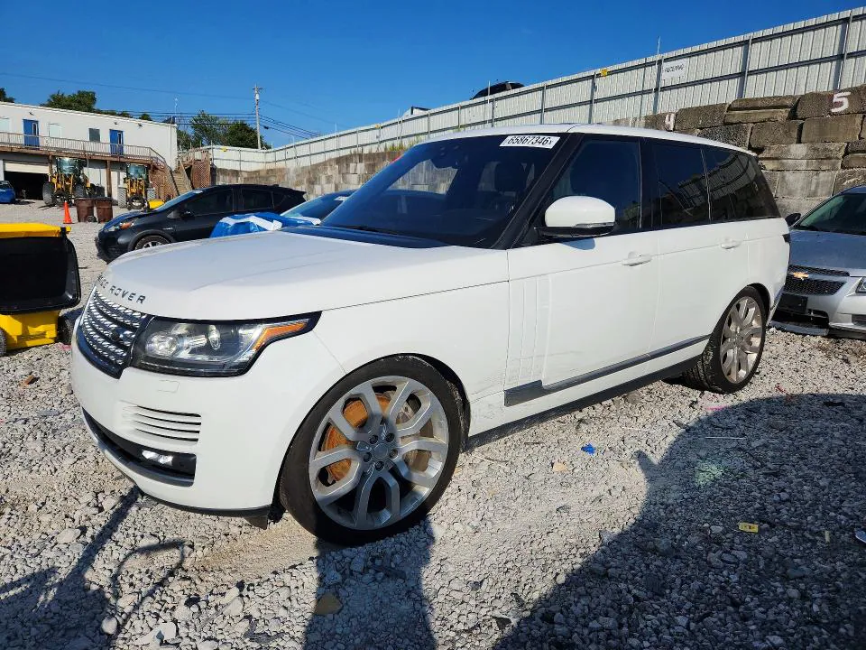 2017 LAND ROVER RANGE ROVER VIN SALGS2FV4HA374701 фото 1