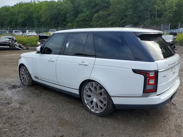 2017 LAND ROVER RANGE ROVER VIN SALGS2FV1HA345804 фото 2