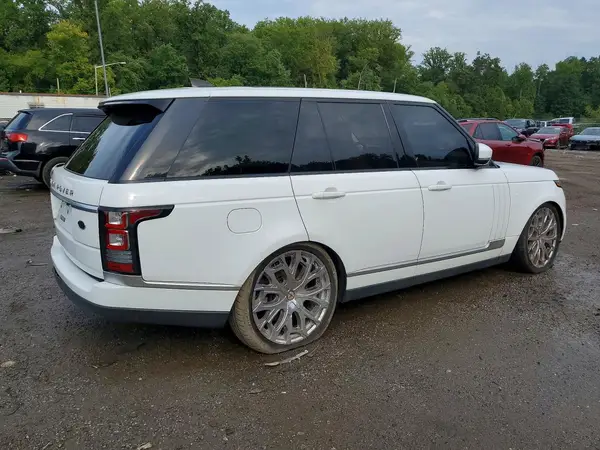 2017 LAND ROVER RANGE ROVER VIN SALGS2FV1HA345804 фото 3