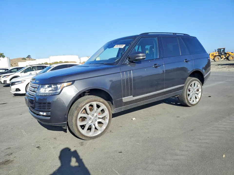 2017 LAND ROVER RANGE ROVER VIN SALGS2FK1HA326787 фото 1