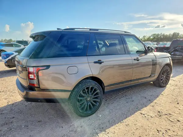 2017 LAND ROVER RANGE ROVER VIN SALGS5FE5HA354054 фото 3