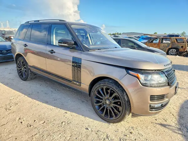 2017 LAND ROVER RANGE ROVER VIN SALGS5FE5HA354054 фото 4