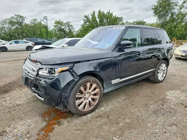 SALGS2FE5HA354814 — 2017 Land Rover Range Rover, Передняя часть (Front End), фото до ремонта