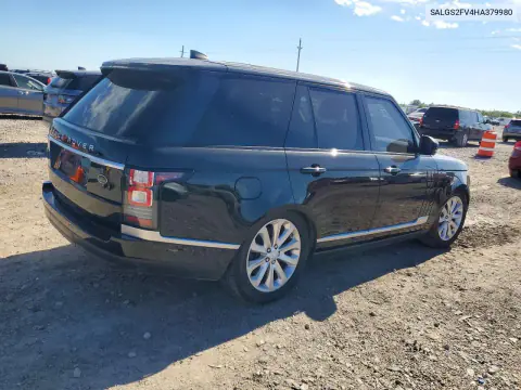 2017 Land Rover Range Rover Hse VIN SALGS2FV4HA379980 фото 3