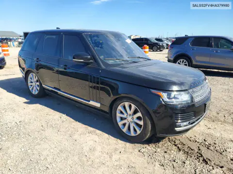 2017 Land Rover Range Rover Hse VIN SALGS2FV4HA379980 фото 4