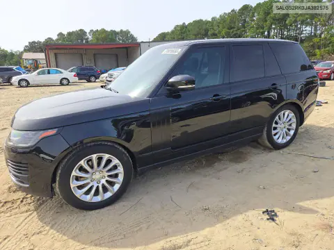SALGS2RK0JA382575 — 2018 Land Rover Range Rover, Передняя часть, фото до ремонта