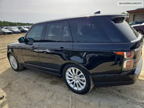 2018 Land Rover Range Rover Hse VIN SALGS2RK0JA382575 фото 2