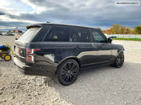 SALGS2RU3LA406372 — 2020 Land Rover Range Rover, фото 3 с аукциона Copart, Боковая часть
