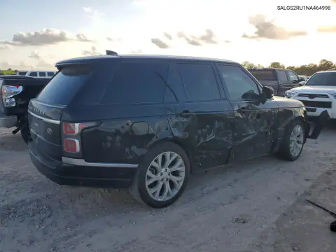 SALGS2RU1NA464998 — 2022 Land Rover Range Rover, фото 3 с аукциона Copart, Не указано