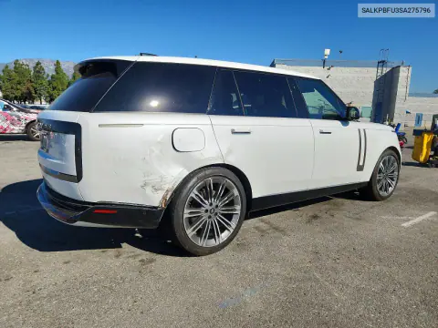 2025 Land Rover Range Rover Se VIN SALKPBFU3SA275796 фото 3