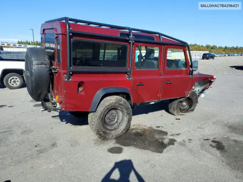 1986 Land Rover Unknown VIN SALLDHAC7BA296421 фото 3