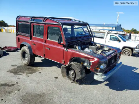 1986 Land Rover Unknown VIN SALLDHAC7BA296421 фото 4