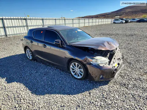 2011 Lexus Ct 200 VIN JTHKD5BH5B2035653 фото 4