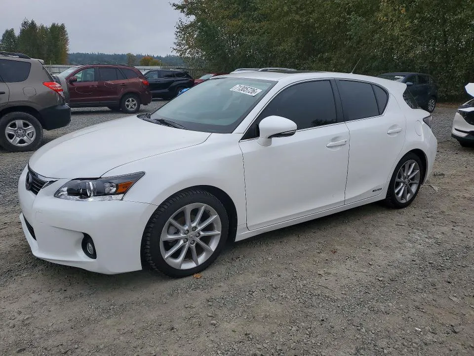 2012 LEXUS CT VIN JTHKD5BH9C2092665 фото 1