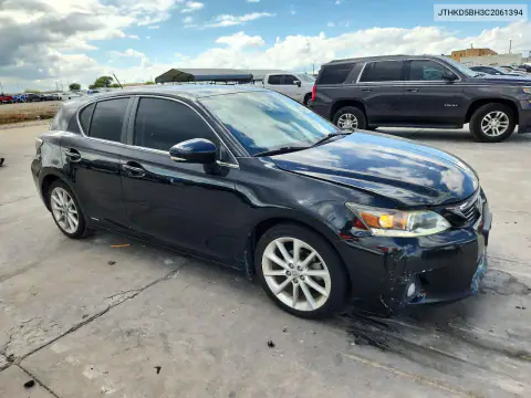 JTHKD5BH3C2061394 — 2012 Lexus CT, фото 4 с аукциона Copart, Передняя часть
