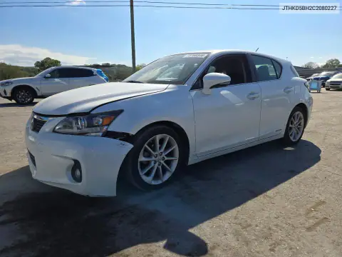 JTHKD5BH2C2080227 — 2012 Lexus CT, Передняя часть, фото до ремонта