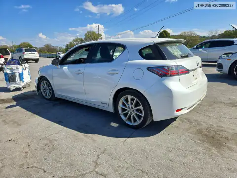JTHKD5BH2C2080227 — 2012 Lexus CT, фото 2 с аукциона Copart 19.10.2026, Передняя часть
